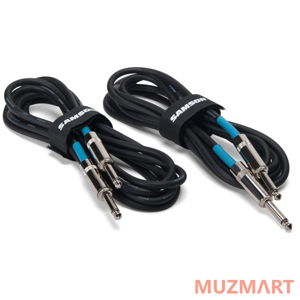 Samson IC3 Комплект из 2-х инструментальных кабелей Jack-Jack, 1 м