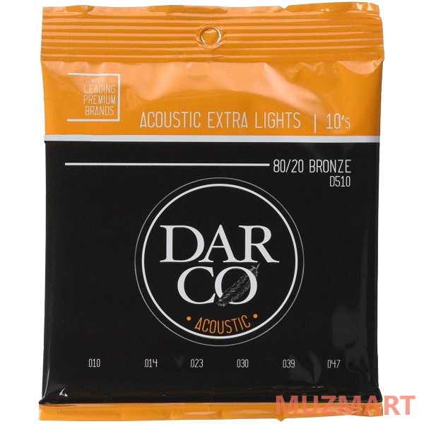 Darco 41Y18D510 Cтруны для акустической гитары