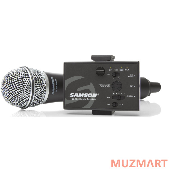 Samson Go Mic Mobile Handheld Радиосистема с ручным передатчиком
