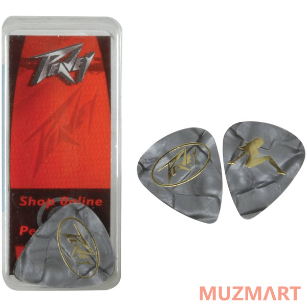 Peavey Triple XXX 351 Heavy Black Медиаторы толстые 12 шт