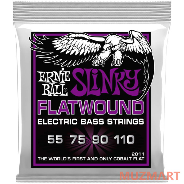 Ernie Ball 2811 Струны для бас-гитары 55-110