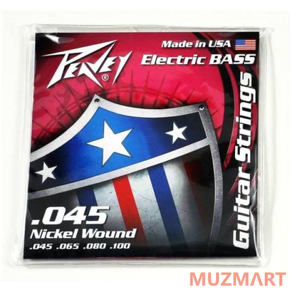 Peavey Balanced Bass 45s Nickel Elements Струны для бас-гитары 45-100