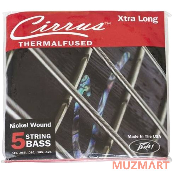 Peavey Cirrus Bass String 5XL Струны для 5-струнной бас-гитары 45-125