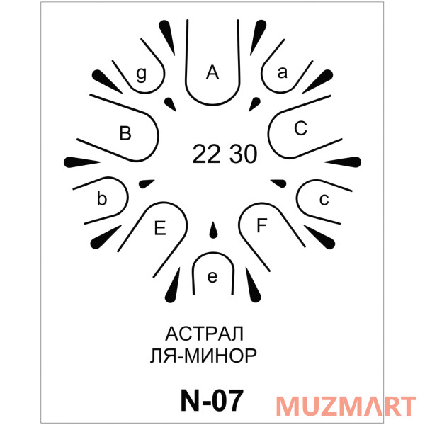 GlukOFF_ON Астрал 30 Барабан язычковый, 10 нот