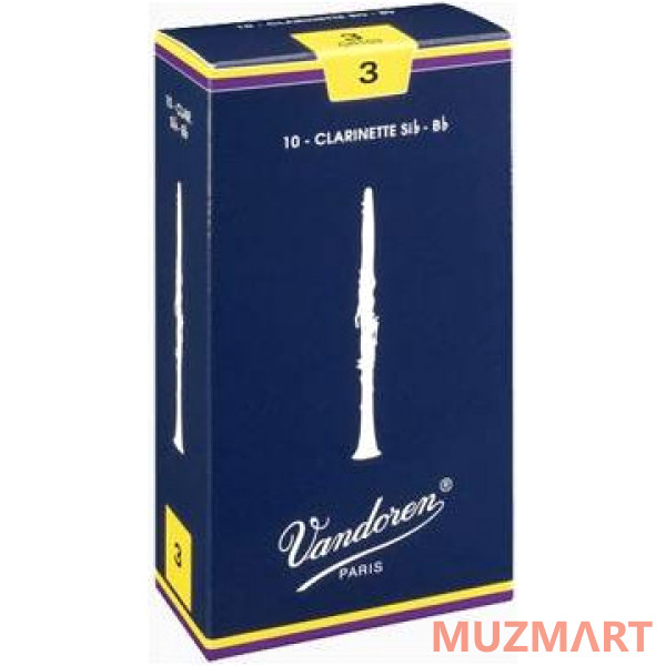 Vandoren CR104 Трости для кларнета, модель SIB, №4