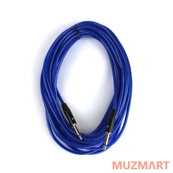 AuraSonics J63J63-10TBU Гитарный кабель 10 м