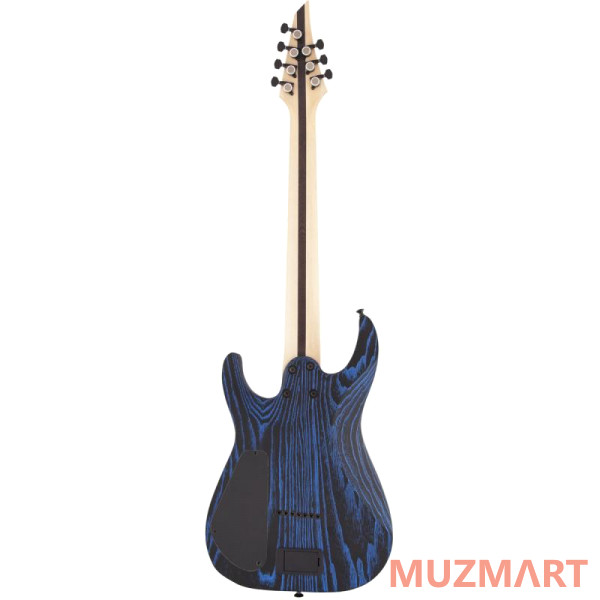 Jackson PRO DK MODERN ASH HT7 BK BLU Электрогитара 7 струнная