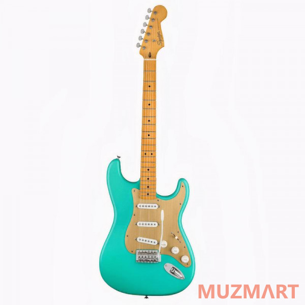 Squier 40th ANN Stratocaster MN Aged Hardware Satin Sonic Blue Электрогитара