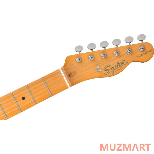 Squier 40th ANN Telecaster MN Aged Hardware Satin Vintage blond Электрогитара