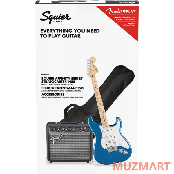 Squier Affinity Stratocaster HSS Pack MN LPB Комплект