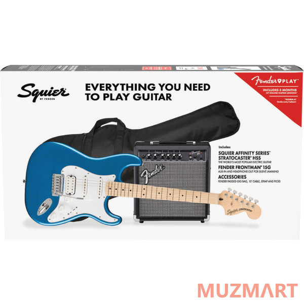 Squier Affinity Stratocaster HSS Pack MN LPB Комплект