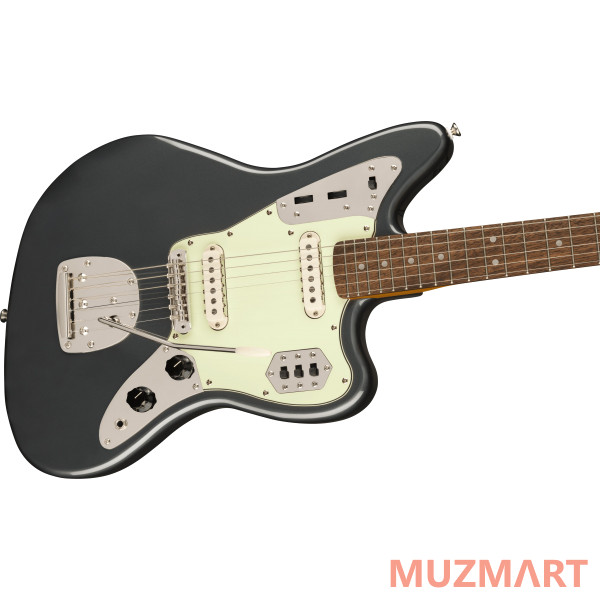 Squier Classic Vibe '60s Jaguar LRL Charcoal Frost Metallic Электрогитара