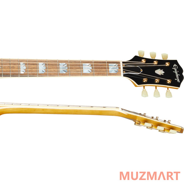 Epiphone J-200 Aged Antique Natural Электроакустическая гитара