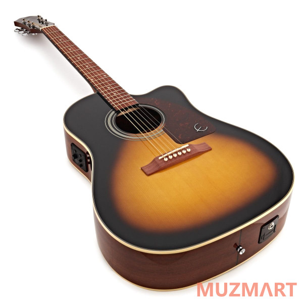 Epiphone J-15 EC Deluxe Vintage Sunburst Электроакустическая гитар
