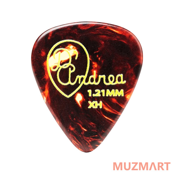 D'Andrea TPG351-121XH Shell Celluloid Медиаторы, толщина 1.21мм, 1 шт