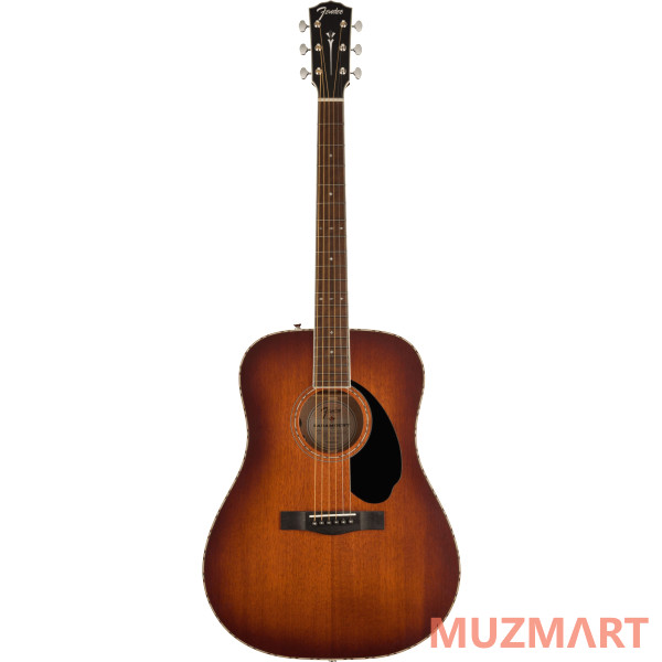 Fender PD-220E Mahagony Aged Cognac Burst Электроакустическая гитара