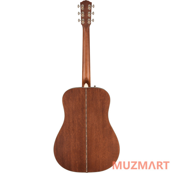 Fender PD-220E Mahagony Aged Cognac Burst Электроакустическая гитара