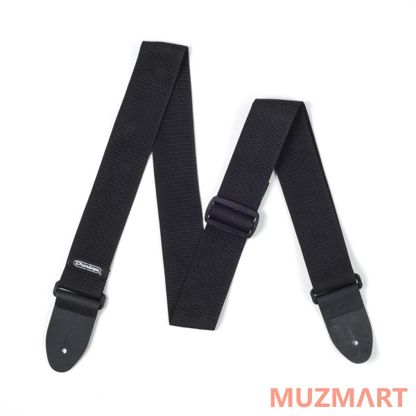 Dunlop D0701BK Poly Black Гитарный ремень