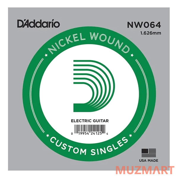 D'Addario NW064 струна для электрогитары