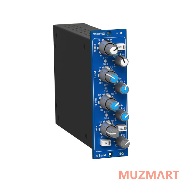 Midas PARAMETRIC EQUALISER 512 V2 Модуль четырехполосного