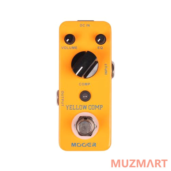 Mooer KIT Yellow Comp_ACDOO6 Педаль компрессор с адаптером питания