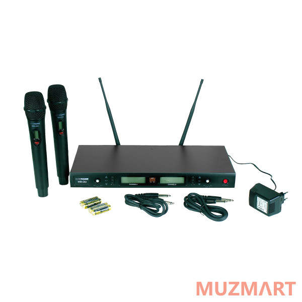 Invotone WM-252 Беспроводная радиосистема с двумя ручными микрофонами