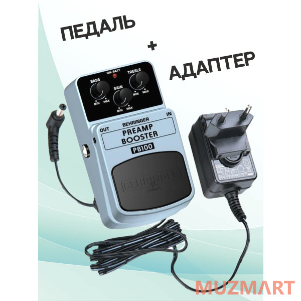 Behringer KIT PB100_ACDOO6 Педаль эффектов с адаптером питания