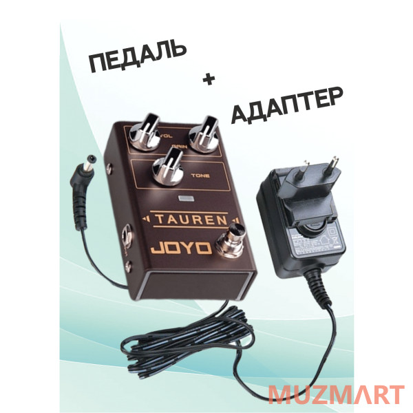 Joyo KIT R-01_ACDOO6 Педаль овердрайв с адаптером питания