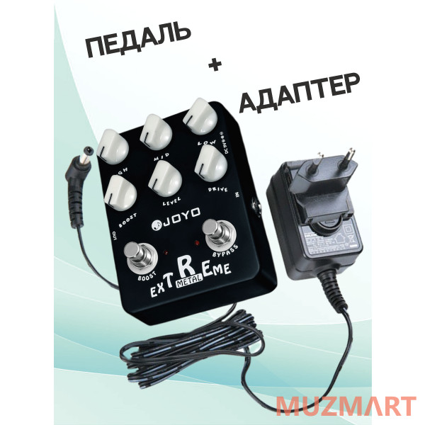 Joyo KIT JF-17_ACDOO6 Педаль дисторшн с адаптером питания