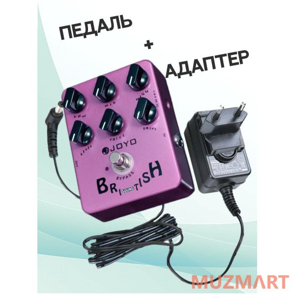 Joyo KIT JF-16_ACDOO6 Педаль эффектов с адаптером питания