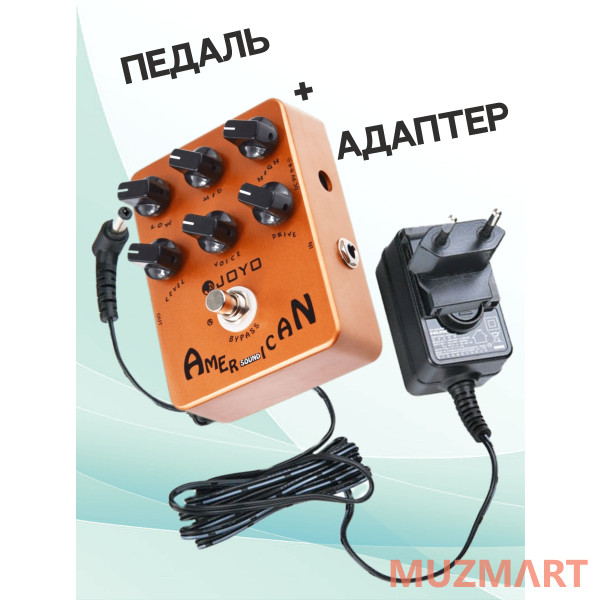 Joyo KIT JF-14_ACDOO6 Педаль эффектов с адаптером питания