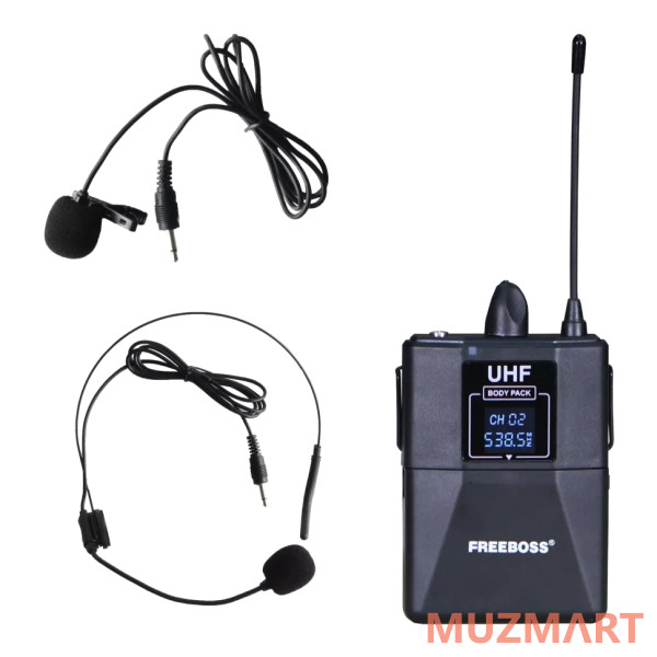 FREEBOSS FB-U35H2 Радиосистема с двумя бодипаками + 2 петлички + 2 оголовья