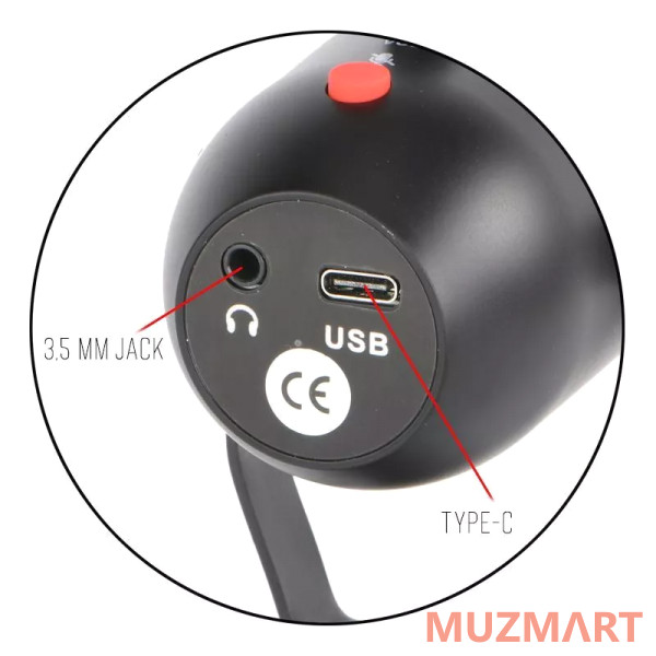 FREEBOSS CM16 Микрофон конденсаторный USB