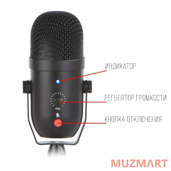 FREEBOSS CM16 Микрофон конденсаторный USB