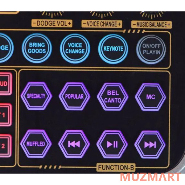 FREEBOSS AM-GT2 Аудиоинтерфейс для трансляций
