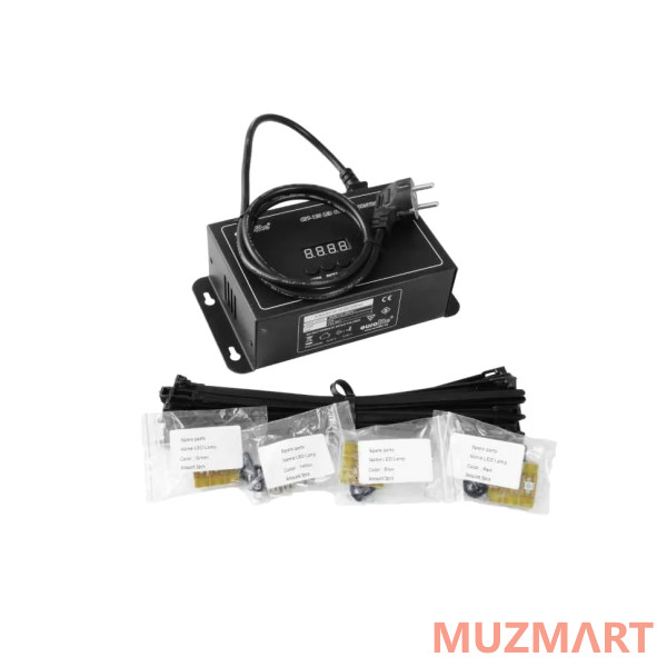 Eurolite CRT-120LEDs multicol. sound 3x2m Гибкая декоративная светодиодная панель