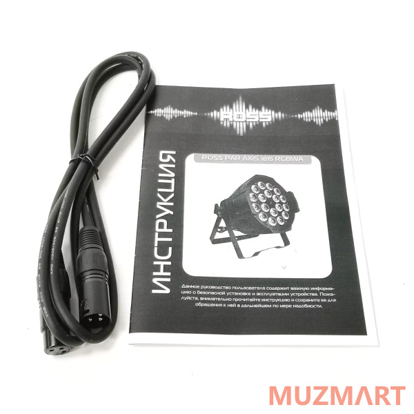 Ross PAR AXIS 1815 RGBWA Прожектор LED