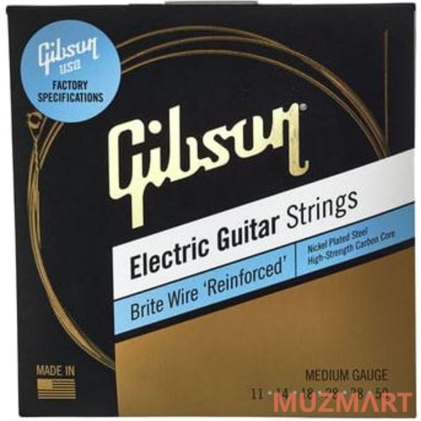Gibson SEG-BWR11 BRITE WIRE REINFORCED Струны для электрогитары