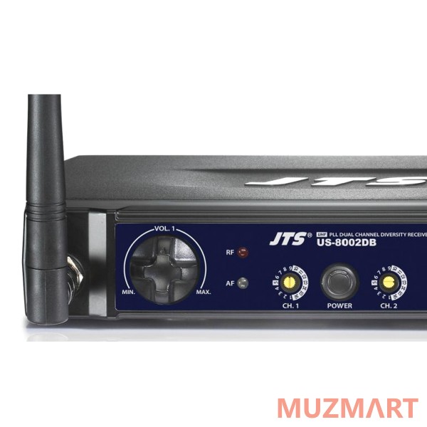 JTS US-8002DB/MH-850X2 Радиосистема c 2-мя ручными передатчиками
