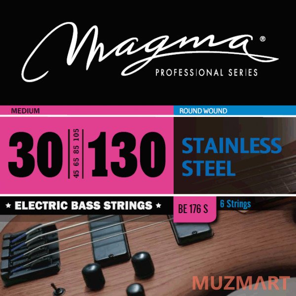 Magma Strings BE176S Струны для 6-струнной бас-гитары 30-130