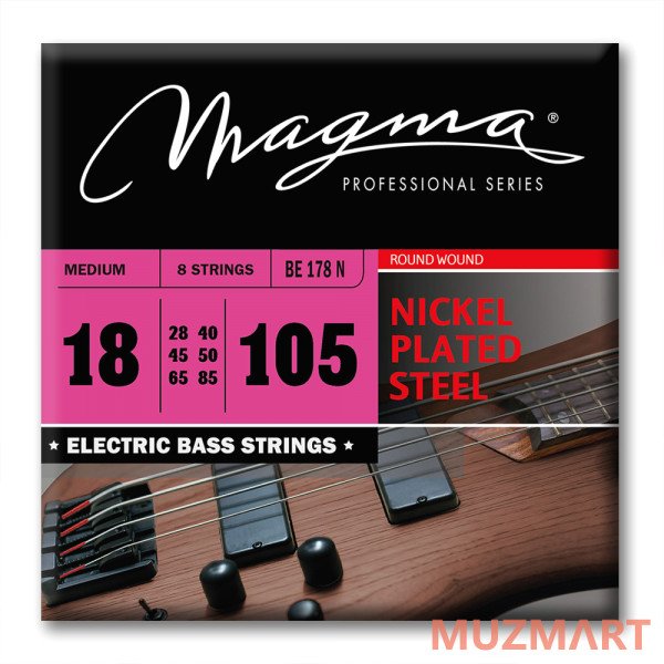 Magma Strings BE178N Струны для 8-струнной бас-гитары 45/18-105/50