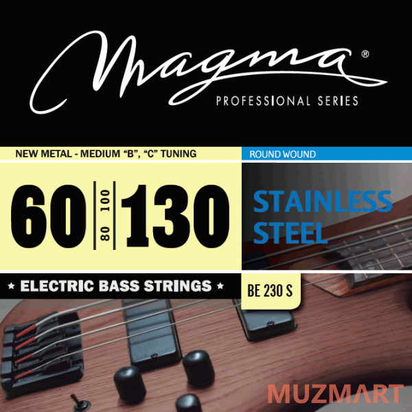 Magma Strings BE230S Струны для бас-гитары 60-130