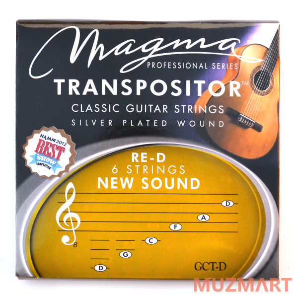 Magma Strings GCT-E Струны для классической гитары 1E 2B 3G 4D 5A 6E нестандартный строй