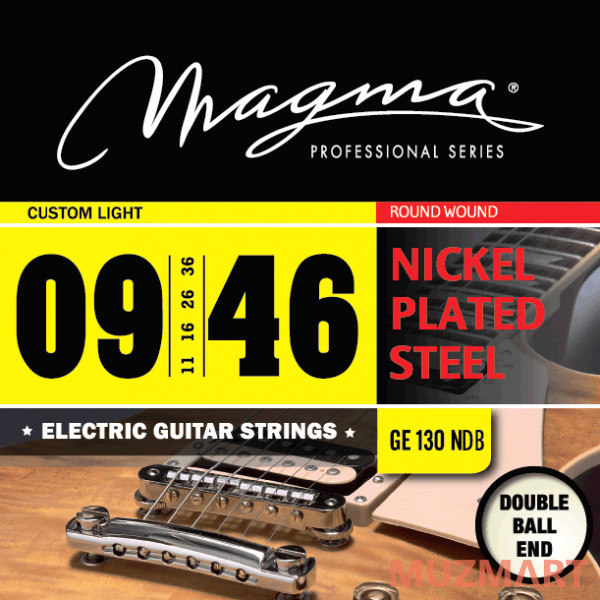 Magma Strings GE130NDB Струны для электрогитары Double Ball End 9-46