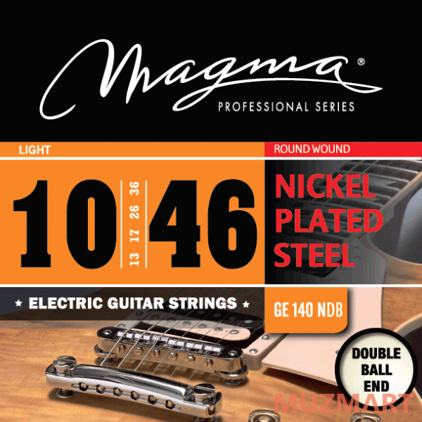 Magma Strings GE140NDB Струны для электрогитары Double Ball End 10-46