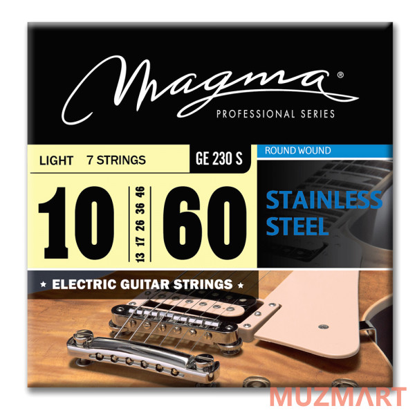 Magma Strings GE230S Струны для 7-струнной электрогитары 10-60
