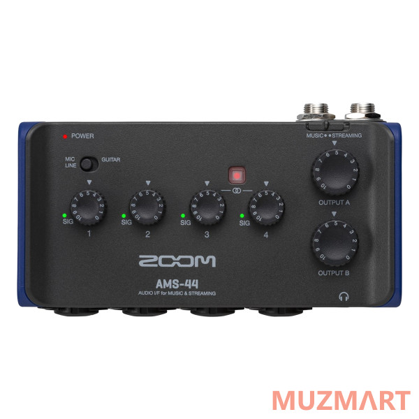 Zoom AMS-44 Аудиоинтерфейс для музыки и стриминга