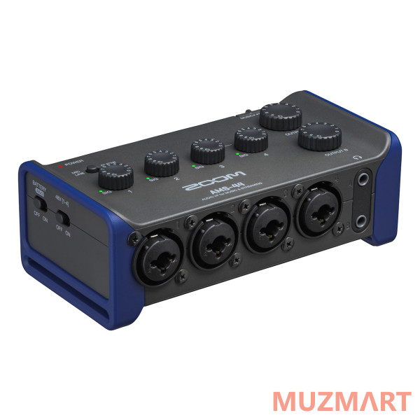 Zoom AMS-44 Аудиоинтерфейс для музыки и стриминга