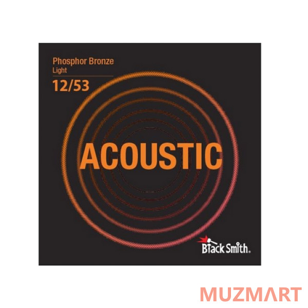 BlackSmith Phosphor Bronze Light 12/53 Струны для акустической гитары
