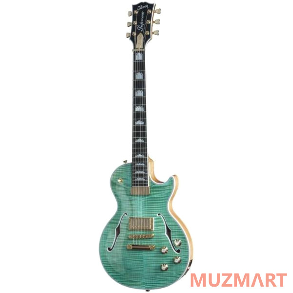 Gibson USA LES PAUL SUPREME 2015 SEAFOAM GREEN Электрогитара